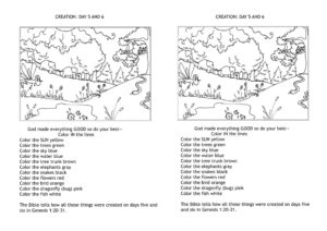 Simple Crossword Activity Sheets about the Creation Story - Ministry To ...