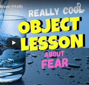 children's sermons on fear