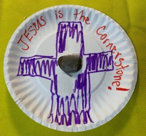 “Christ Our Cornerstone” Bible Craft ideas on Matthew 21:33-46 ...