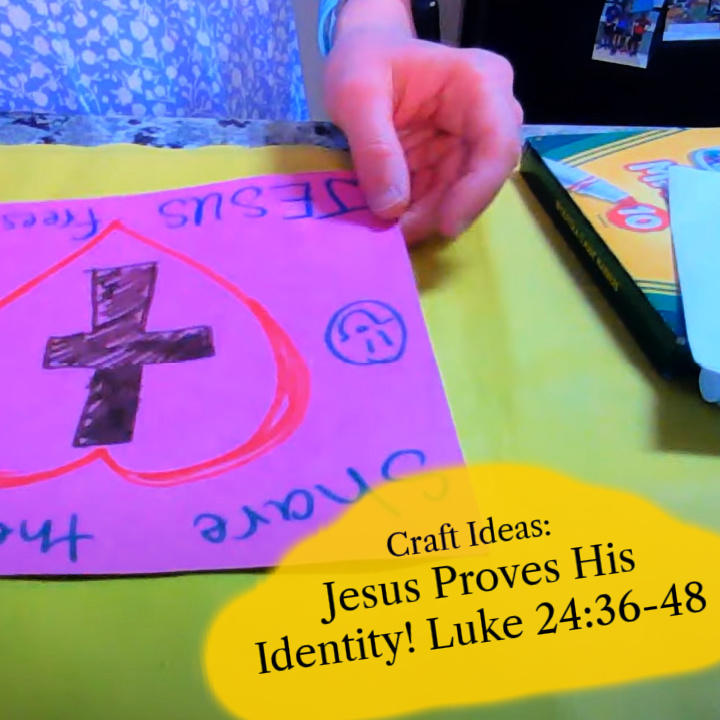 Road to Emmaus Bible Craft Ideas (Luke 24:36-49) - Ministry-To-Children