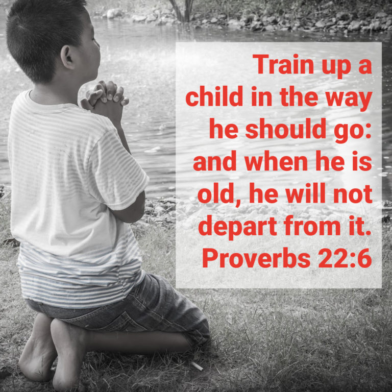 Train up a child in the way of Jesus Christ - Ministry To Children