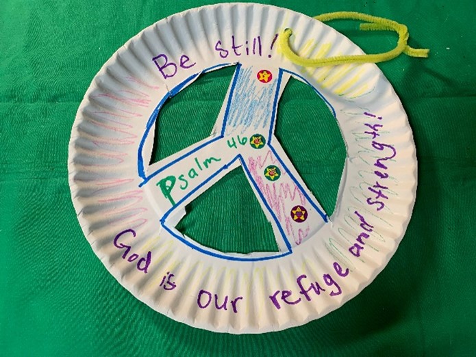 Be Still! Craft Ideas for Psalm 46 for Sunday School
