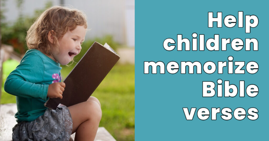 Help children memorize Bible verses, highlighting the importance and benefits of scripture memorization, and 45 easy-to-memorize verses. benefits of memorizing Bible verses for kids, 100 verses categorized by topic (God’s love, Jesus Christ, faith, and character) 52 Bible verses for children to memorize, emphasizing the importance of memorizing scripture and its benefit to children’s spiritual growth.