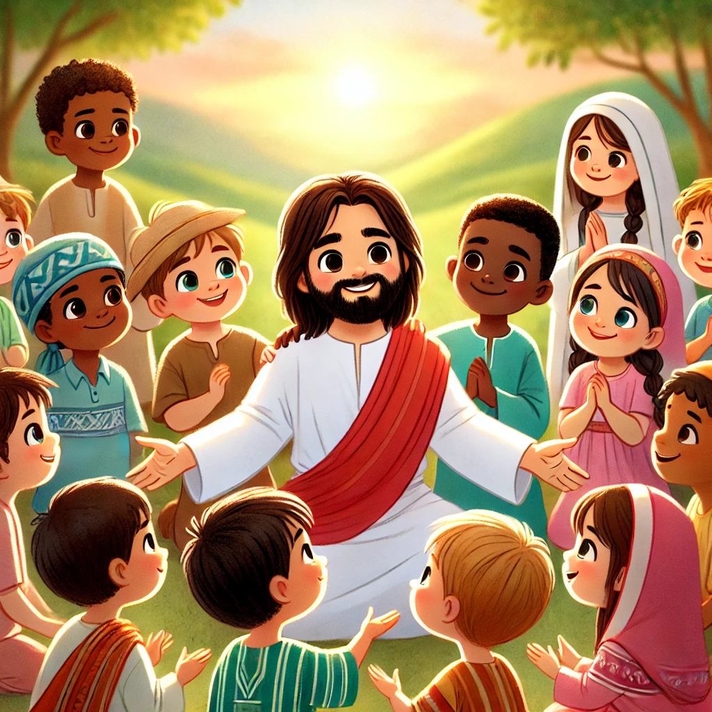 Jesus loves the little children bible verse