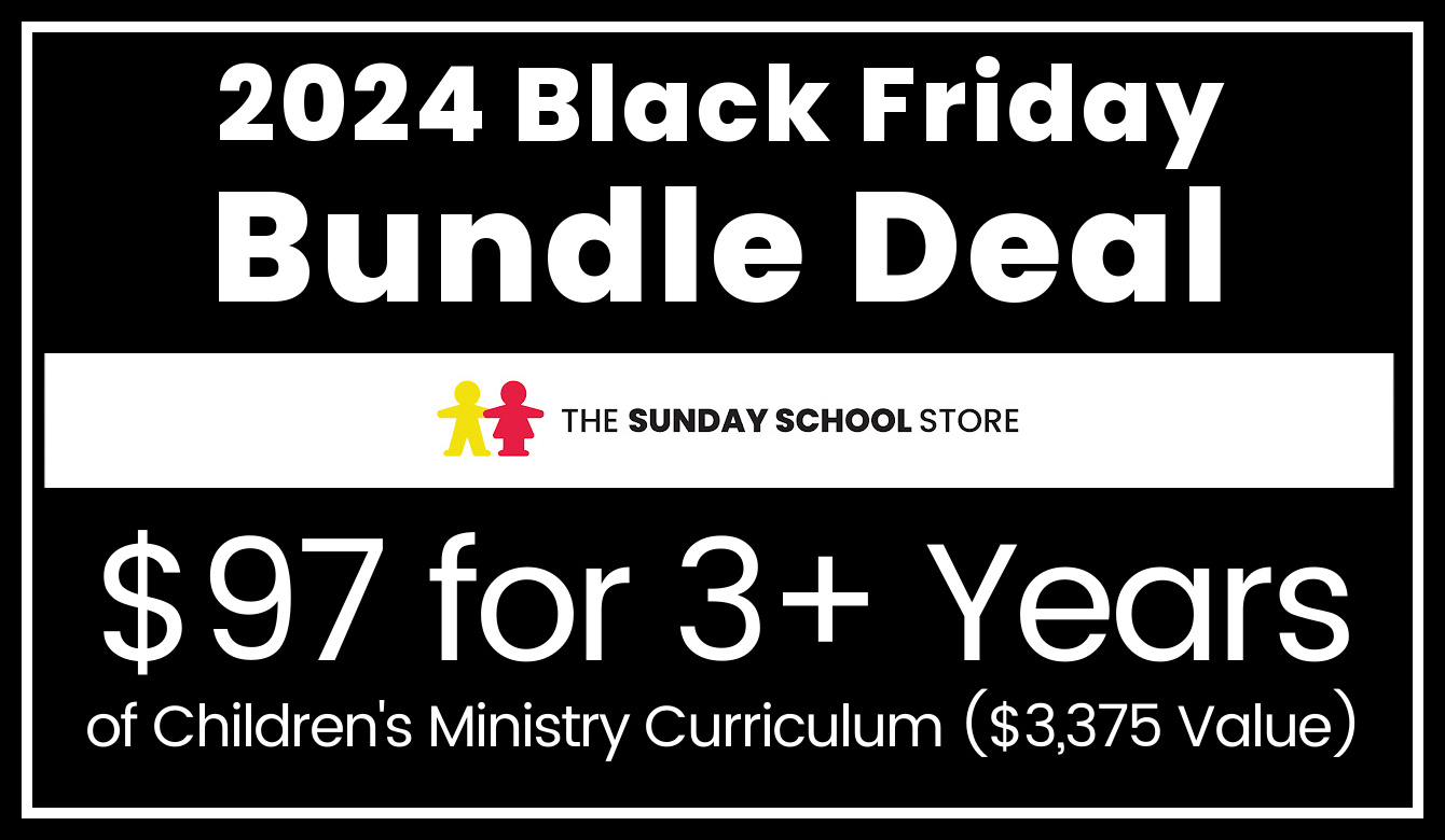 childrens ministry black friday