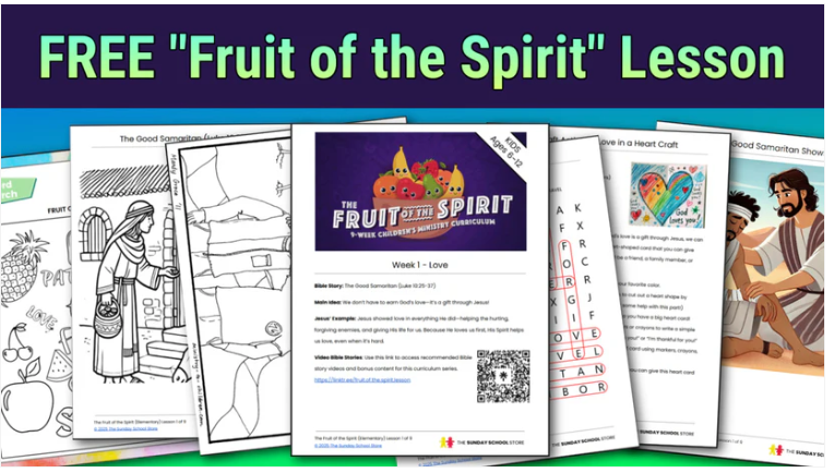 Fruit of the Spirit Kids curriculum preview