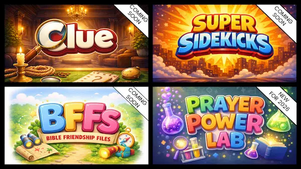 New children's ministry curriculum lessons coming soon — July 2026