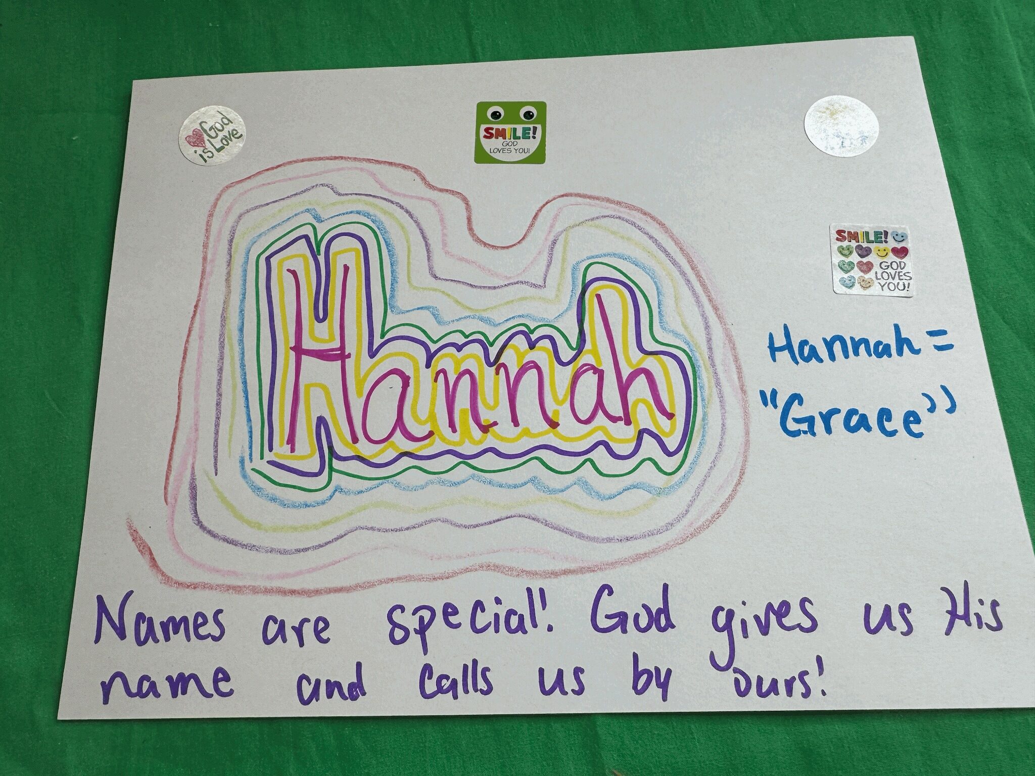 Bible Craft Ideas: God's Name is Holy (Matthew 6:7-9; Exodus 3:1-17)