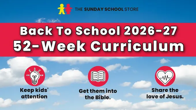 Back to School 2026-2027 children's ministry curriculum bundle deal
