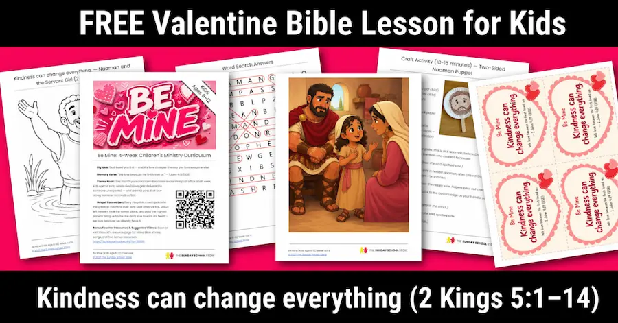 Be Mine — a Valentine's Day Curriculum for Kids (Free Sample Lesson)
