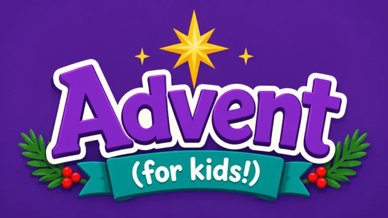 Free Advent Sunday school lesson: Advent for Kids, Week 1